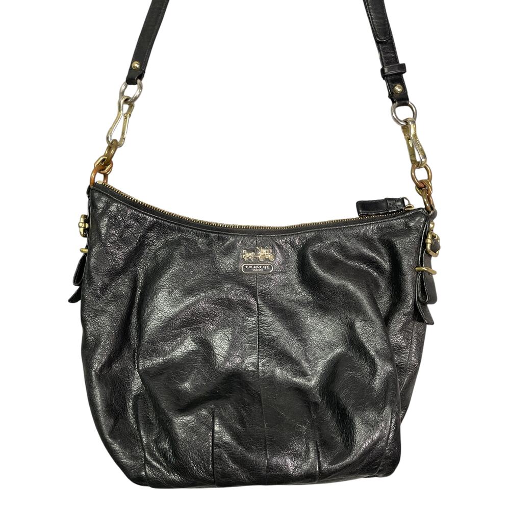 Vintage y2k Coach Designer Leather Shoulder Bag